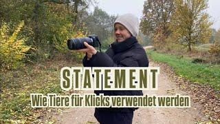 Alles Fake?! - Wie Tiere für Klicks verwendet werden | Ein Statement zu Fake Naturschutz 