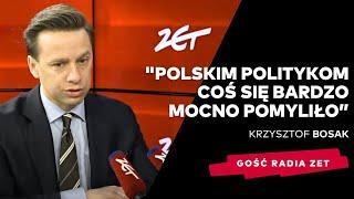 Bosak o postawie Polski: Przyjmowanie poleceń USA. Polskim politykom coś się bardzo mocno pomyliło