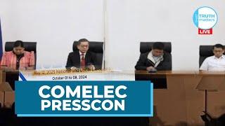 LIVE: COMELEC PRESS CONFERENCE | 2025 ELECTIONS CANDIDATES