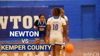 Newton(2A) vs  Kemper County(3A) || MS Girls High School Basketball