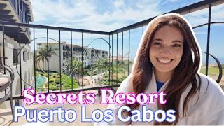 Room Tour Junior Suite Ocean View & Vlog at Secrets Puerto Los Cabos All-Inclusive Resort 