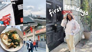 first few days of my master’s @ kcl ‍ this is harder than I thought... | london uni VLOG