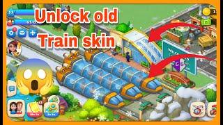 TOWNSHIP  TRAIN SKIN UNLOCK OLD TRAIN AND STATION SKIN GAME GUARDIAN