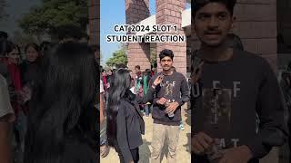 CAT 2024 Live Student Reaction Slot 1 Analysis  #cat2024