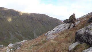 The Shooting Show - red stag stalking on the hill in Glen Etive