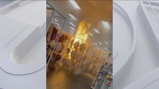 Fire breaks out in Buena Park Target store