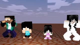 :KOLORS DANCE MEME STRONG XDJAMES FAMILY MINECRAFT ANIMATION