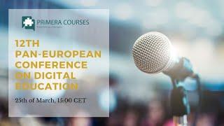 12th Pan-European Conference on Digital Education