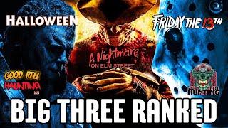 Big 3 Horror Franchise Ranking | Ranking All ANOES, F13th, & Halloween Movies!