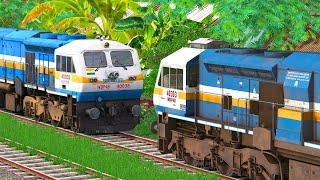 WDP4B to WDP4D TRAIN LOCOMOTIVE CHANGE | BUMPY RAILROAD | RAILWORKS SIMULATOR | NTG GAMING