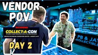 Day 2 of my first Collect a Con | Pokemon Vendor POV #pokemon #pokemoncards #tcg #wholesome