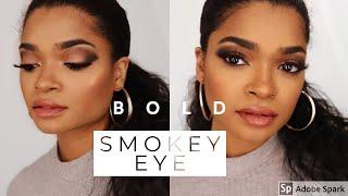 FIERCE SMOKEY CAT EYE MAKEUP TUTORIAL | TARA MARIE