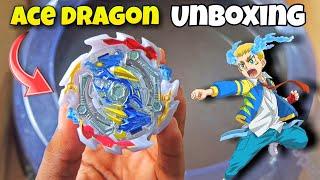 ace dragon beyblade unboxing and review | pocket toon