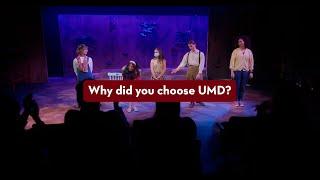 Why these theatre students chose UMD