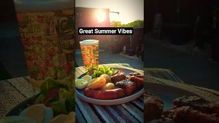 Let the good times roll and the BBQ smoke! #bbq #summer #bbqlovers #grilling  #alfresco #shorts #fyp