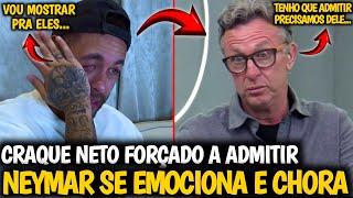 MINHA NOSSA! CRAQUE NETO ADMITIU AO VIVO QUE PRECISAMOS DO NEYMAR E NEY SE EMOCIONA E CHORA| Veja