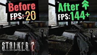 BEST PC Settings for Stalker 2 (Maximize FPS & Visibility)