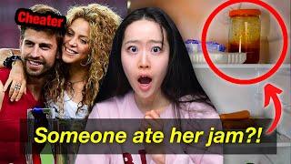 Shakira caught BF's MISTRESS because A JAR OF JAM