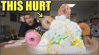 This 20LB FOOD CHALLENGE HAS NEVER BEEN BEATEN | 2+ GALLON ICE CREAM SUNDAE CHALLENGE