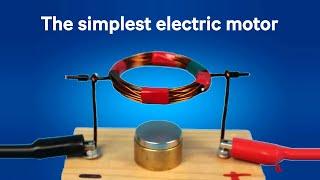 The simplest electric motor