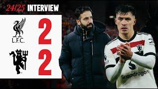 Amorim & Martinez React To Our 2-2 Draw Against Liverpool