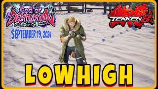 Tekken 8 ▰ (LowHigh) STEVE FOX - God of Destruction - Ranked Matches SEPTEMBER 19, 2024