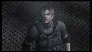 Resident Evil 4 Leon vs Krauser knife fight HD