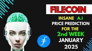 Insane FILECOIN FIL Price Prediction for this Week by A.I