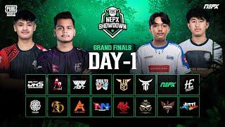 PUBG Mobile NEPX Showdown | Grand Finals Day 1