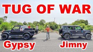 Jimny VS Gypsy TUG OF WAR l Aayush ssm