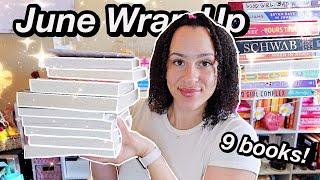  June Monthly Reading Wrap Up 2023 | Rating 9 Books ft. 3 five  reads, and Books YOU picked!