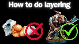 How to do layering in 4K! Bullgor Painting Guide