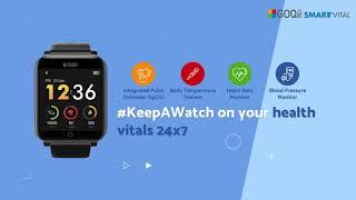 #KeepAWatch on your health by investing in it | GOQii Smart Vital