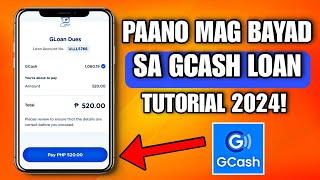 PAANO MAG BAYAD NG UTANG SA GCASH TUTORIAL 2024 | GCASH UTANG 2024 | PAANO BA TUTORIAL?