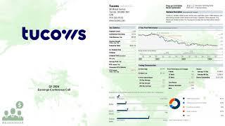 $TCX Tucows Q1 2024 Earnings Conference Call