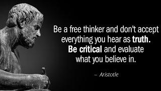 20 Aristotle Quotes to Develop your Logical Thinking great quotes from great min