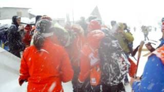 Kristin Steira Störmer and Therese Johaug in La Clusaz ( avec julien melet )