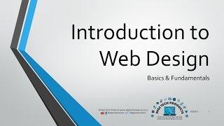 Introduction to Web Design - Fundamentals & Basics