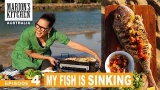 How to grill a whole fish PERFECTLY every time! ...unless your bbq floats away LOL 