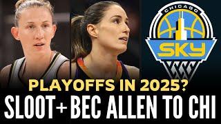 How Do Courtney Vandersloot & Rebecca Allen Fit In Chicago? | WNBA Free Agency