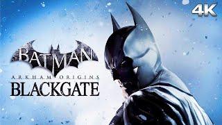 BATMAN: ARKHAM ORIGINS BLACKGATE All Cutscenes (Full Game Movie) 4K 60FPS Ultra HD