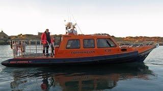 Corryvreckan, Redbay boats Stormforce 11m demonstrator rib, Feb 2007.