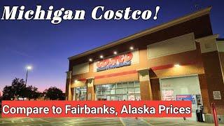 A Michigan Costco, Shelby Twp. and Another Coney Island | Compare to Alaska Prices