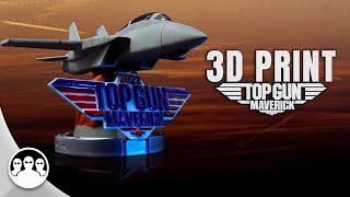 Top Gun Maverick: 3D Printing Time-Lapse & Painting