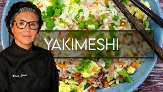 Yakimeshi - o arroz frito japonês!!!