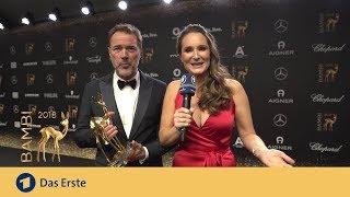 Sebastian Koch: "Diese Anerkennung ist wunderbar" | Bambi 2018 | ARD