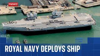 What's the importance of HMS Prince of Wales' major deployment?