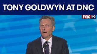 'Scandal' actor Tony Goldwyn speaks at 2024 DNC