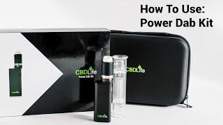 CBDLife PowerDab Kit - How to Use