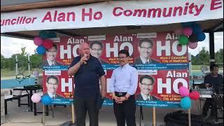 Mayor Frank Scarpitti attends Alan Ho Annual Community BBQ Event (2019)